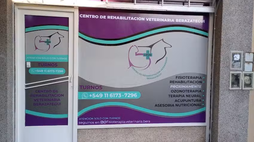 Centro de rehabilitaci&oacute;n veterinaria Berazategui
