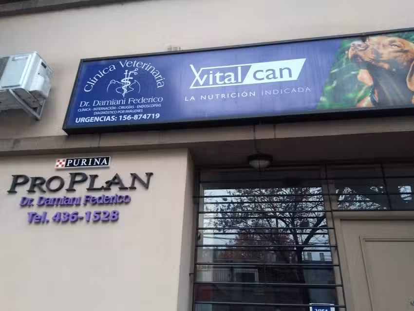 Cl&iacute;nica Veterinaria Federico Damiani