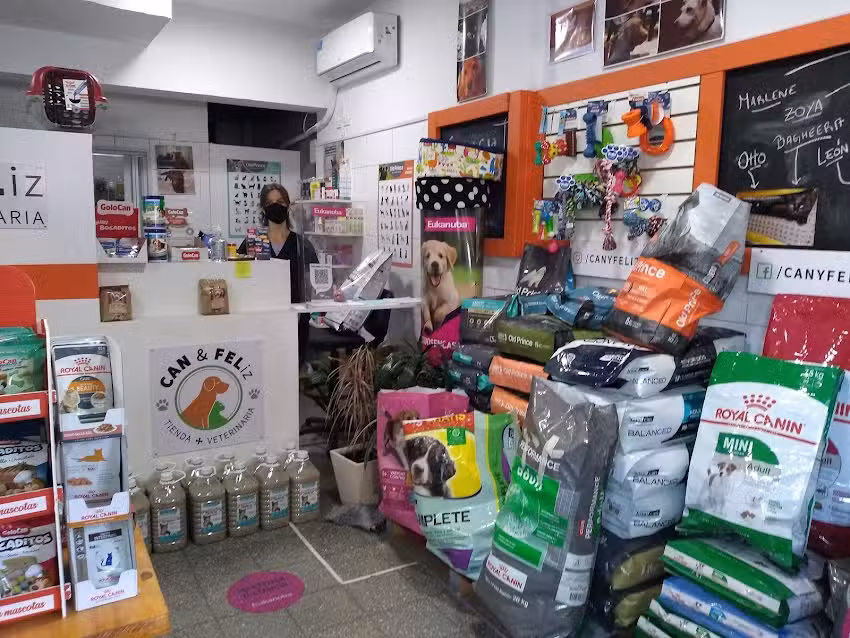 VETERINARIA CAN&FELiz (Pet Shop)