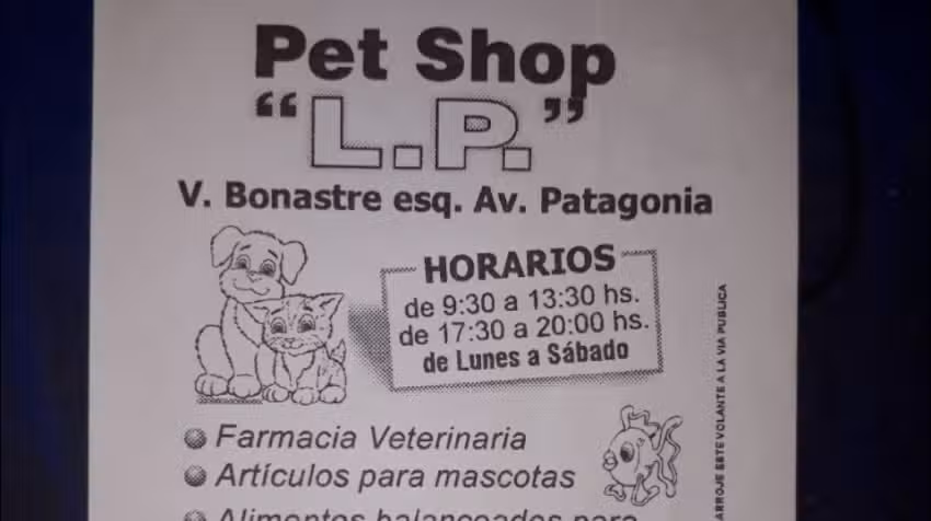 VETERINARIA PET SHOP L.P